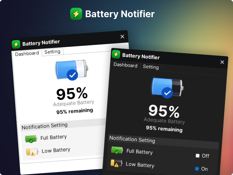 Battery Notifier